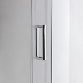 BPS-koupelny Štvrťkruhový sprchový kút KZ94C 100x100 chróm/transparent - bez vaničky