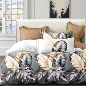 Obliečky VARMA LEAFS 7-dielna sada 140x200 cm