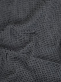 Vaflový uterák 30 × 50 cm ‒ Florencia tmavo sivá