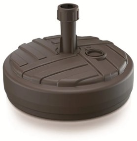 Podstavec pod slnečník, priemer 39 cm, hnedá