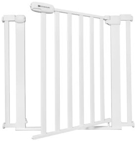 KINDERKRAFT - Bezpečnostná zábrana LOCK&amp;GO 75-103 cm biela