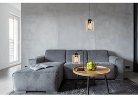 Stolná lampa Timber 7, 1x drevené tienidlo