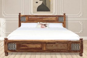 furniture-nabytek.cz - Drevená posteľ 180x200 z masívu palisander