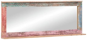 furniture-nabytek.cz - Masívne zrkadlo Blue Lagoon z mangového dreva, lakované, farebné – 150×65 cm