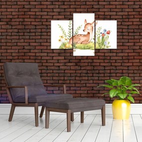 Obraz - Malý srnček (90x60 cm)