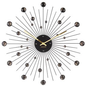 Nástenné hodiny 4859BK Karlsson 50cm