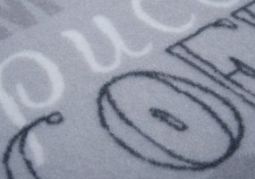 Hanse Home, Behúň Cook & Clean 105729 Grey Black White, 50x150, šedá, kuchyňa