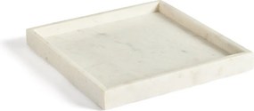Mramorová dekoratívna tácka 35x35 cm Serela – Kave Home