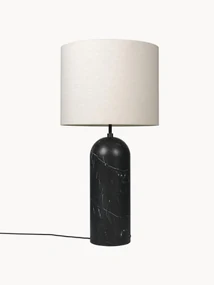 Stmievateľná stojacia lampa's mramorovým podstavcom Gravity, V 120 cm