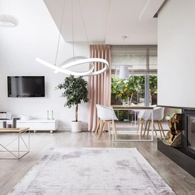 Toolight -  LED stropné svietidlo + diaľkový ovládač APP392-CP, biela, OSW-06908