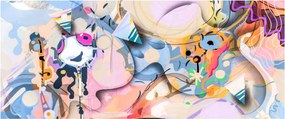 Obraz - Rozprávková abstrakcia (120x50 cm)