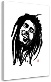 Gario Obraz na plátne Bob Marley - Péchane Rozmery: 40 x 60 cm