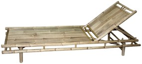 Prírodné bambusové lehátko Chair Bamboo - 210*80*28cm