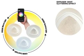 Redo 05-919 - LED stmievateľné stropné svietidlo GALAX LED/48W/230V biela + DO