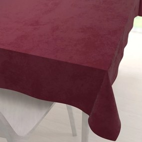 Biante Zamatový obdĺžnikový obrus Velvet Premium SVP-010 Tmavo vínový 60x100 cm