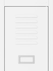 Kovová pracovná skriňa KACPER II 1 Plus 400 x 1800 x 500 mm