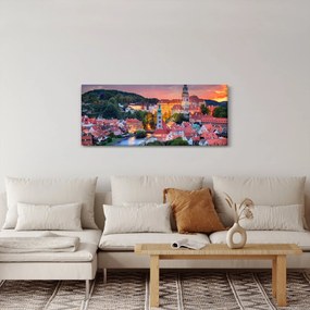 Obraz - Český Krumlov (120x50 cm)