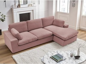 Ružová rohová pohovka Belair – Bobochic Paris