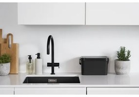 SmartStore Plastový kôš na bioodpad Collect, čierna, 5 l