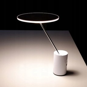 Artemide Sisifo Led T biela 14W 3000K, dizajnová stolná lampa