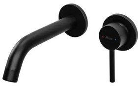 REA-B5332 - Umývadlová batéria pre podomietkovú inštaláciu OWEN čierna