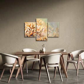 Obraz - Maľované rastliny (90x60 cm)