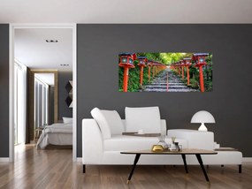 Obraz - Svätyňa Kifune (120x50 cm)