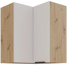 Kuchynská skrinka Solea cashmere/artisan 60x60 GN-72 2F (90°)