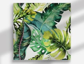 Obraz na plátne Džungľa listy, 40x40 cm%