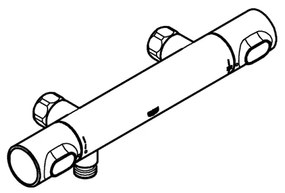 GROHE 34799000 - Termostatická sprchová batéria PRECISION FLOW DN 15 chróm