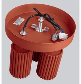Stropné svietidlo v tehlovej farbe Gleam – Nice Lamps