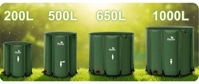 Nádrž na dažďovú vodu 650 l Plonos PL-522