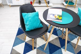Dekorstudio Okrúhly jedálenský stôl TODI 60cm - čierny