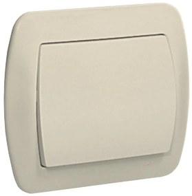 AW1 vypínač jednotlivý béžový