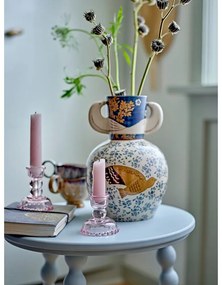 Ručne maľovaná váza z kameniny (výška 23,5 cm) Hezha – Bloomingville