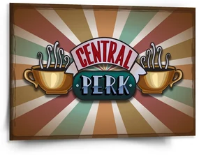Sablio Obraz Seriál Priatelia CENTRAL PERK Abstrakcia - 150x110 cm