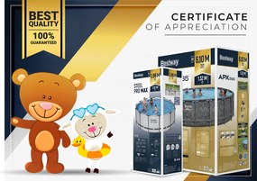 Producent niezdefiniowany Bestway Nadzemný bazén 366 x 201 x 66 cm 7 v 1 561FV