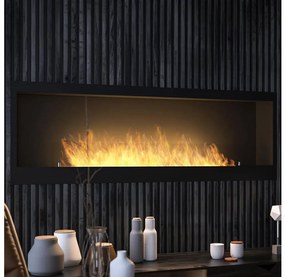 InFire - Vstavaný BIO krb 150x50 cm 4,2kW čierna