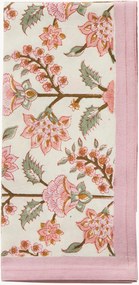 Ručne vyrobené bavlnené obrúsky Gita, 4 ks