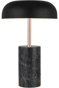 Searchlight EU60709BK - Stolná lampa FRANKFURT 2xE14/7W/230V čierna