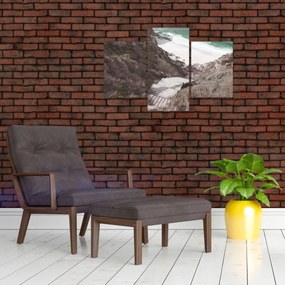 Obraz - Cesta k smaragdovému moru (90x60 cm)