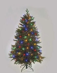 LED vianočná svetelná reťaz 12 m, multicolor