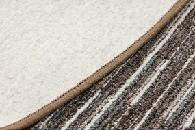 Okrúhly koberec LIBRA hnedý 962