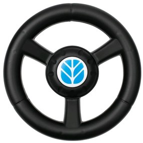 Detské odrážadlo traktor s vlečkou a náradim Baby Mix New Holland žltý