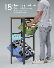 Regál na prepravky BSC373K01