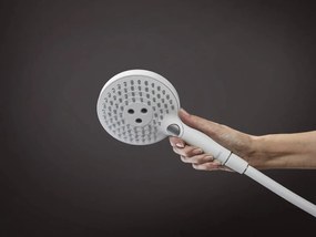 Hansgrohe Raindance Select S, Showerpipe 240 1jet PowderRain s termostatom, matná biela, HAN-27633700
