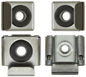 Súprava držiakov na zrkadlo 4 ks