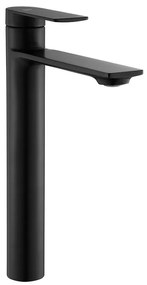 Vysoká umývadlová batéria Rea Storm čierna