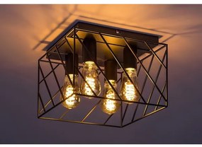 Rabalux 71027 - Stropné svietidlo BOROO 4xE27/25W/230V