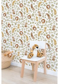 Detská tapeta 10 m x 50 cm Jungle Trio – Lilipinso